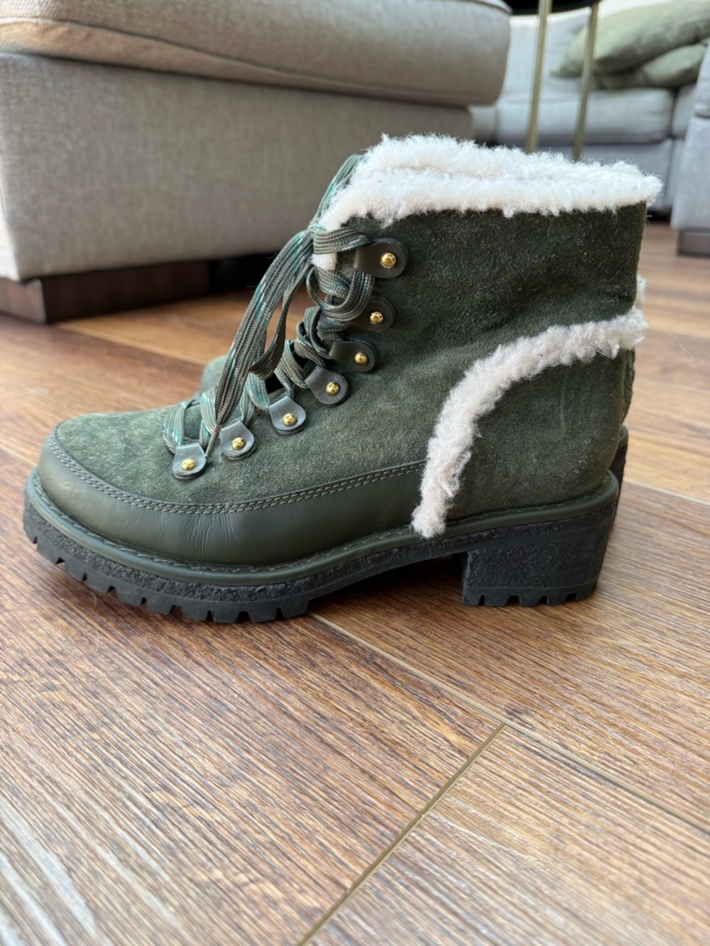 Tory Burch Cooper Shearling Bootie - Picture 6 of 7